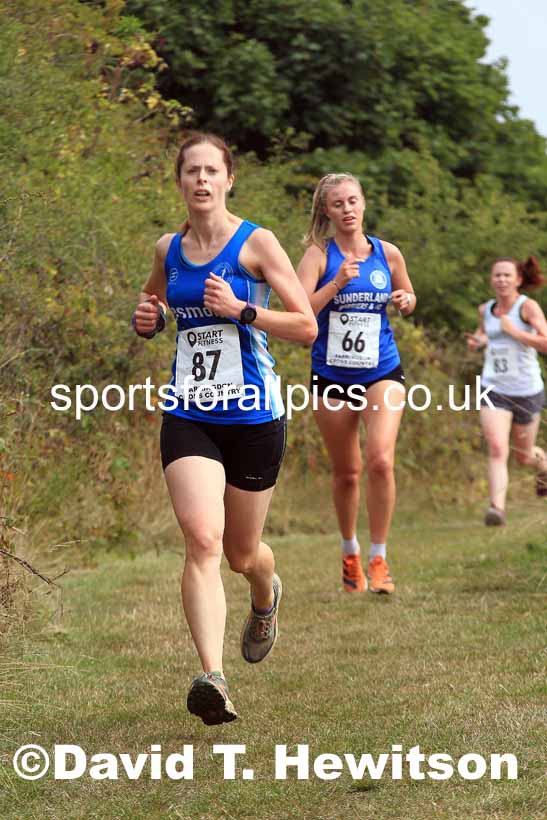 Senior Womens relay 2022 Farringdon Cross Country, Sunderland, Saturday, Sept. 3rd. Photo: David T. Hewitson/Sports for All Pics